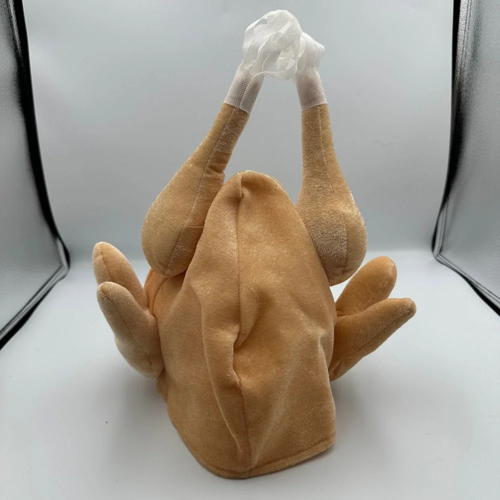 Novelty Turkey Hat‎ Plush Thanksgiving Costume Holiday Party Outfit Adult